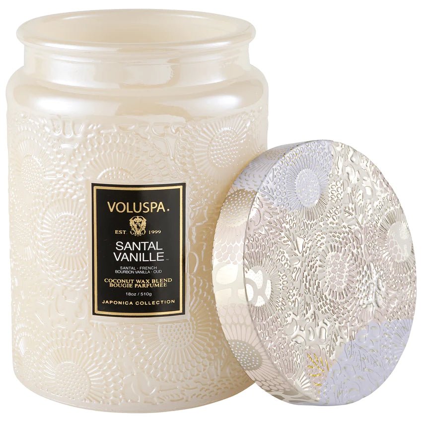 Santal Vanille Large Jar Candle - Harmony