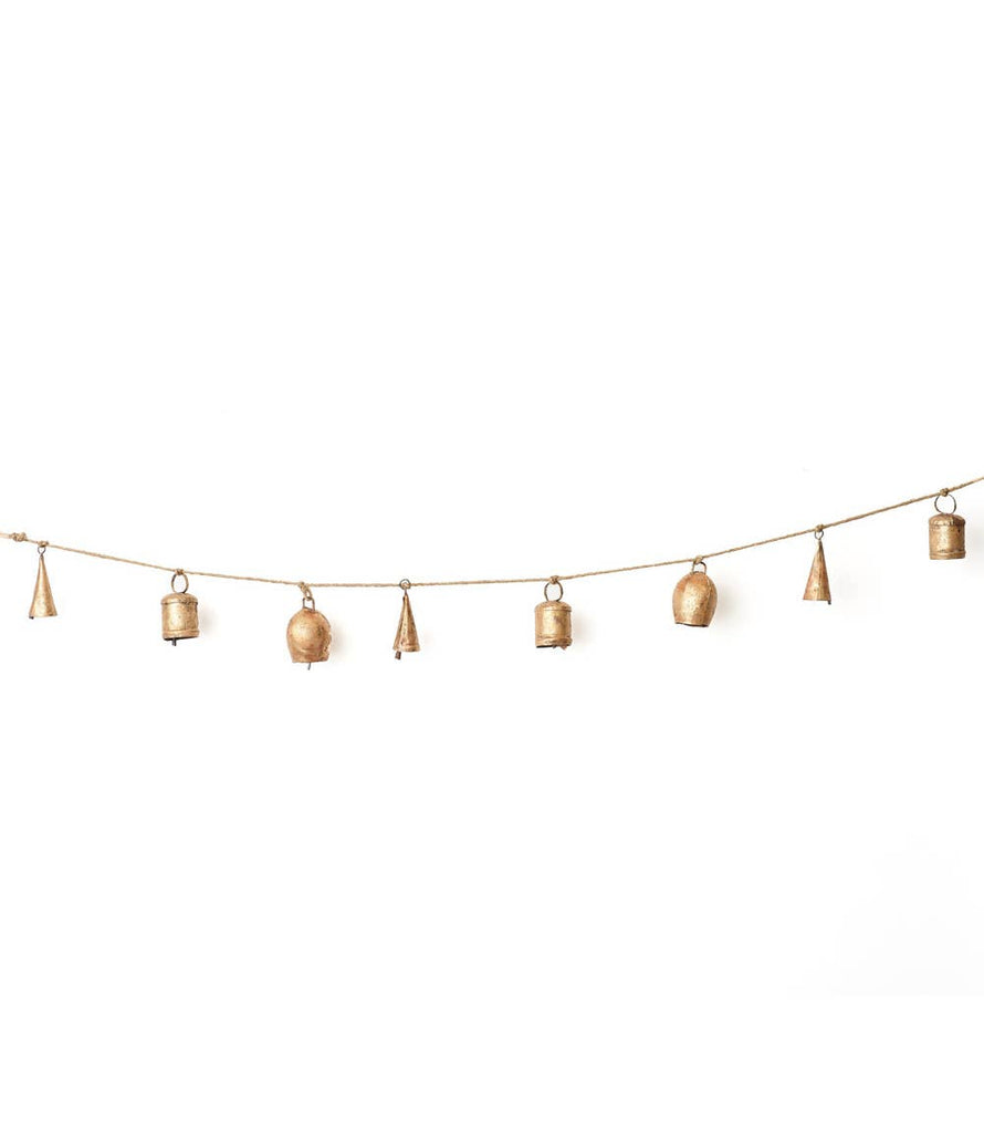 Rustic Bell Hanging Garland - Hand Tuned, Fair Trade - Harmony