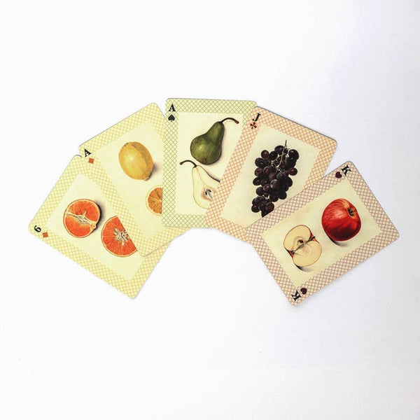 Watercolour Fruits Single Playing Card Deck - Harmony