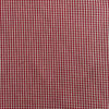 Red & White Houndstooth Denim Twill - Harmony