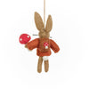 Russell the Hare Wool Ornament - Harmony