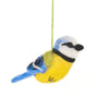 Bella the Blue Tit Wool Ornament - Harmony