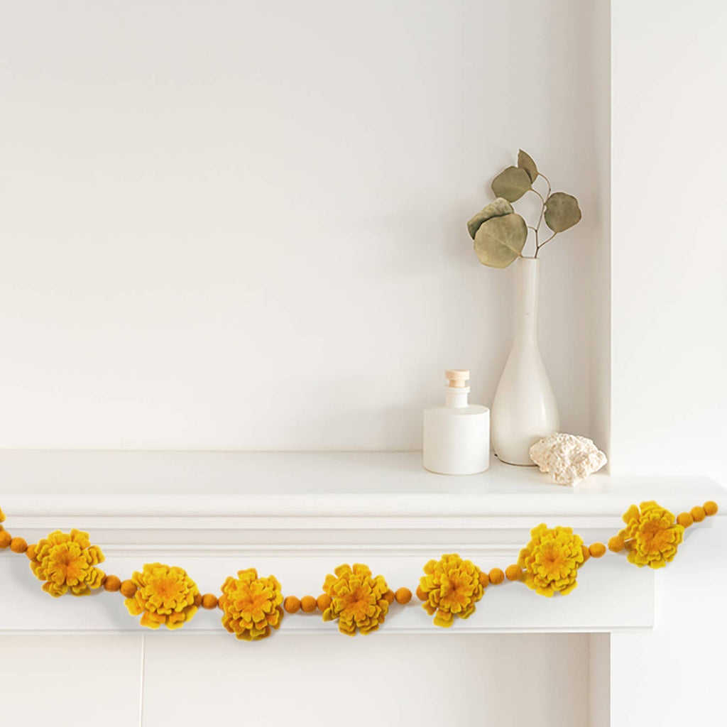 Felt Marigold Garland - Harmony