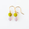 Tiny Beaded Drop Earrings - Harmony