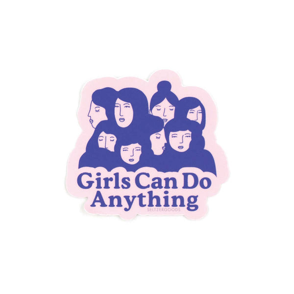 Girls Can Sticker - Harmony
