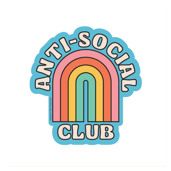 Anti - Social Club Vinyl Sticker - Harmony