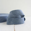 2.5" Bias Quilt Binding / Chambray Indigo - Harmony