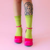 Striped Crew Socks - Harmony