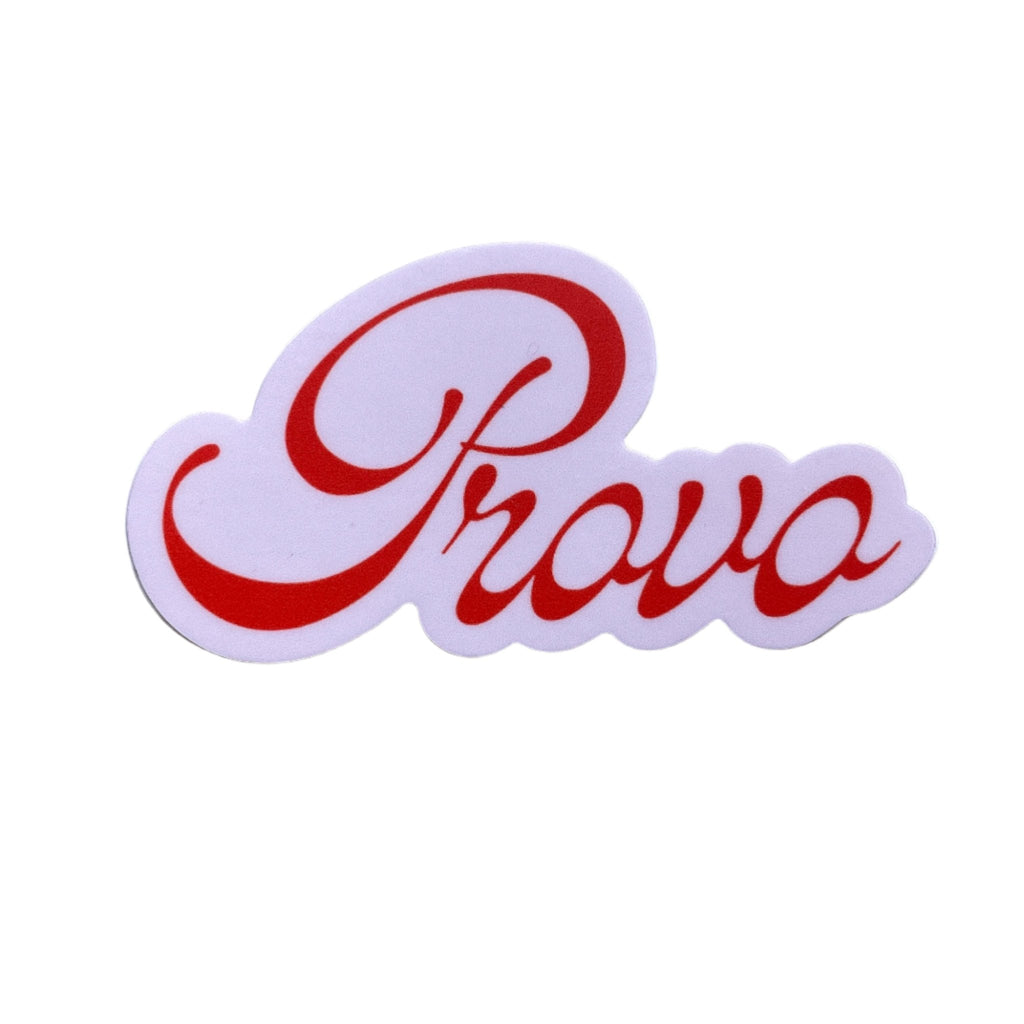 Provo Script Sticker - Harmony