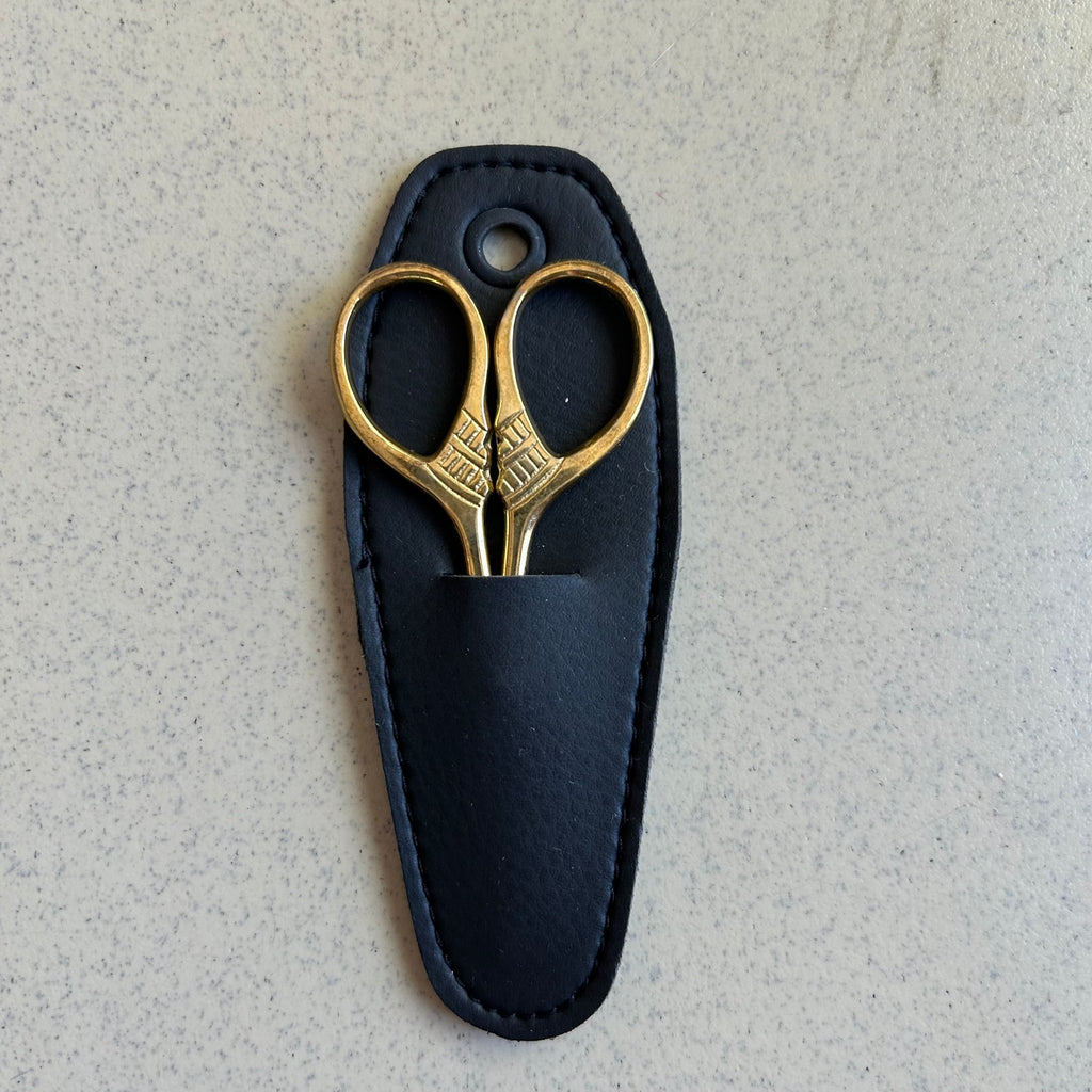 Scissors with Leather Sheath - Harmony