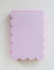 Scalloped Shaped Notepad - Harmony