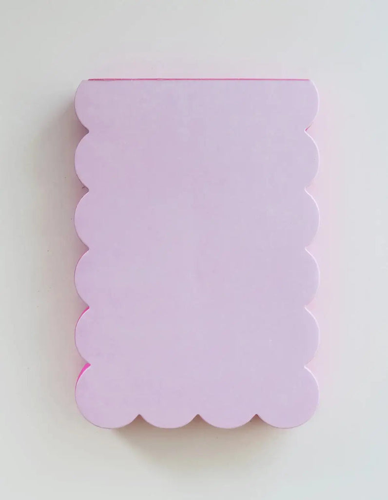 Scalloped Shaped Notepad - Harmony