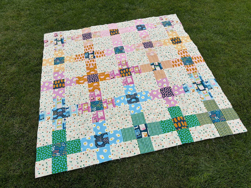 Layer Cake Nine Patch Quilt Pattern - Harmony