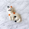 Felt Calico Cat Ornament - Harmony