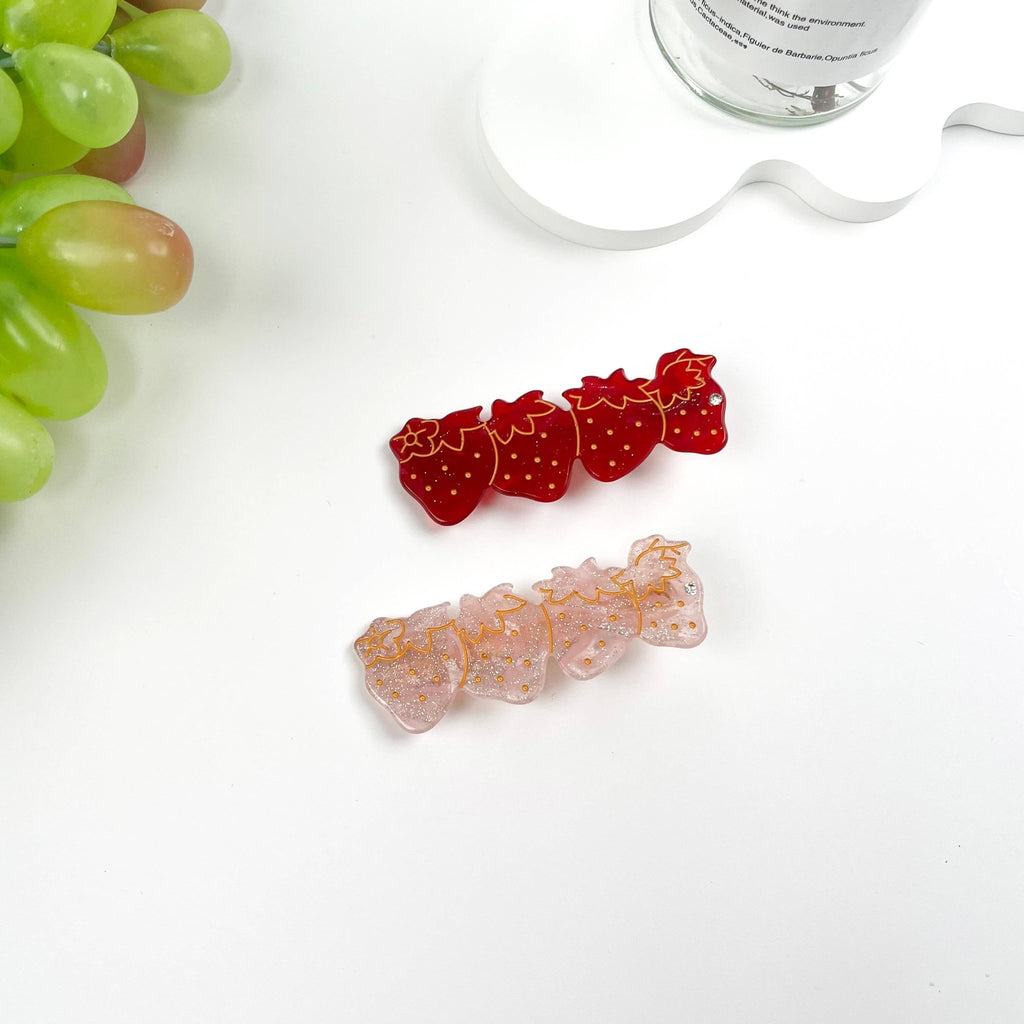 Strawberry duckbill hair clip - Harmony