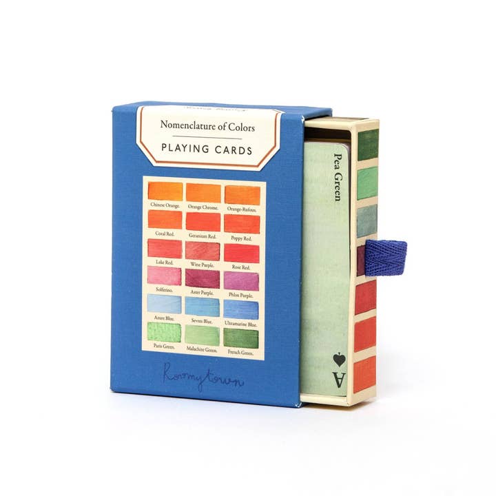 Nomenclature of Colours Single Playing Card Deck - Harmony