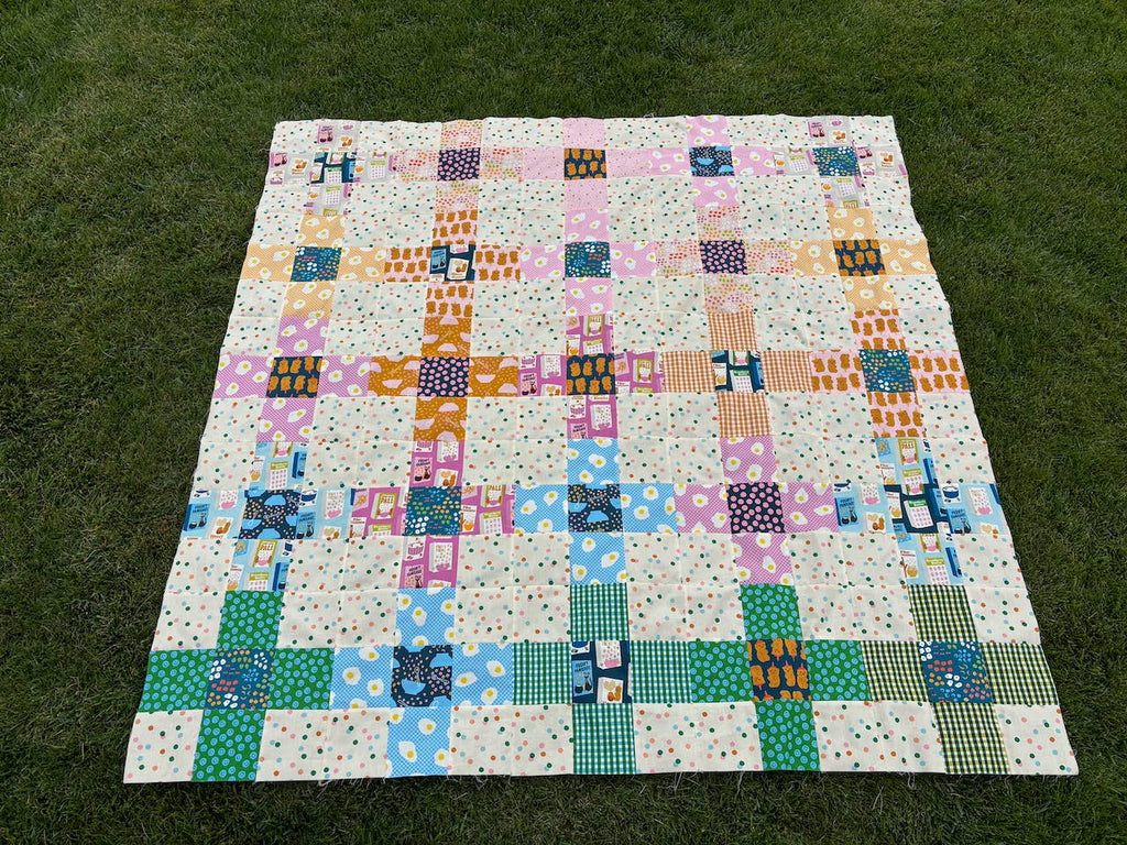 Layer Cake Nine Patch Quilt Pattern - Harmony