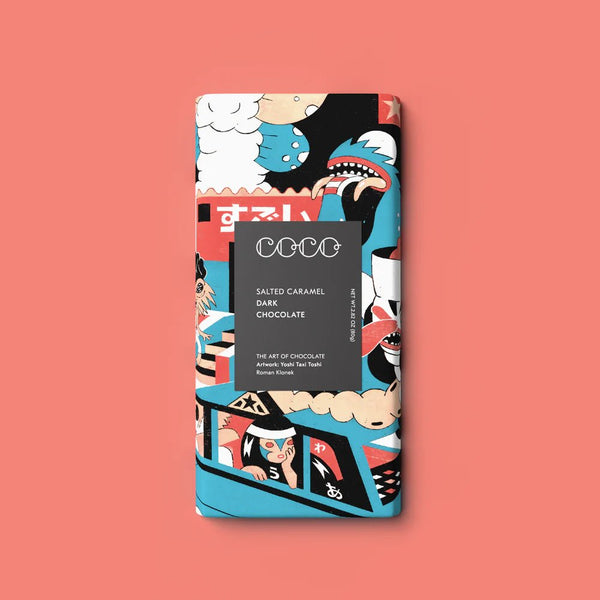 Salted Caramel Dark Chocolate Bar - Harmony