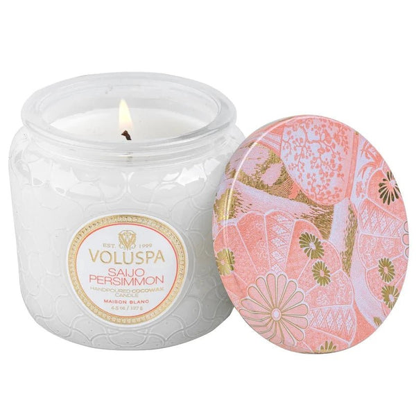 Saijo Persimmon 4.5 oz Petite Jar Candle - Harmony