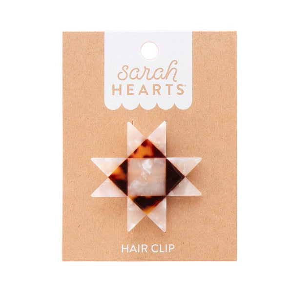 Sawtooth Star Hair Clip - Harmony