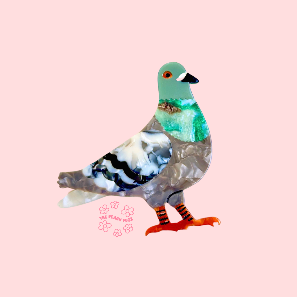 Pigeon Brooch - Harmony