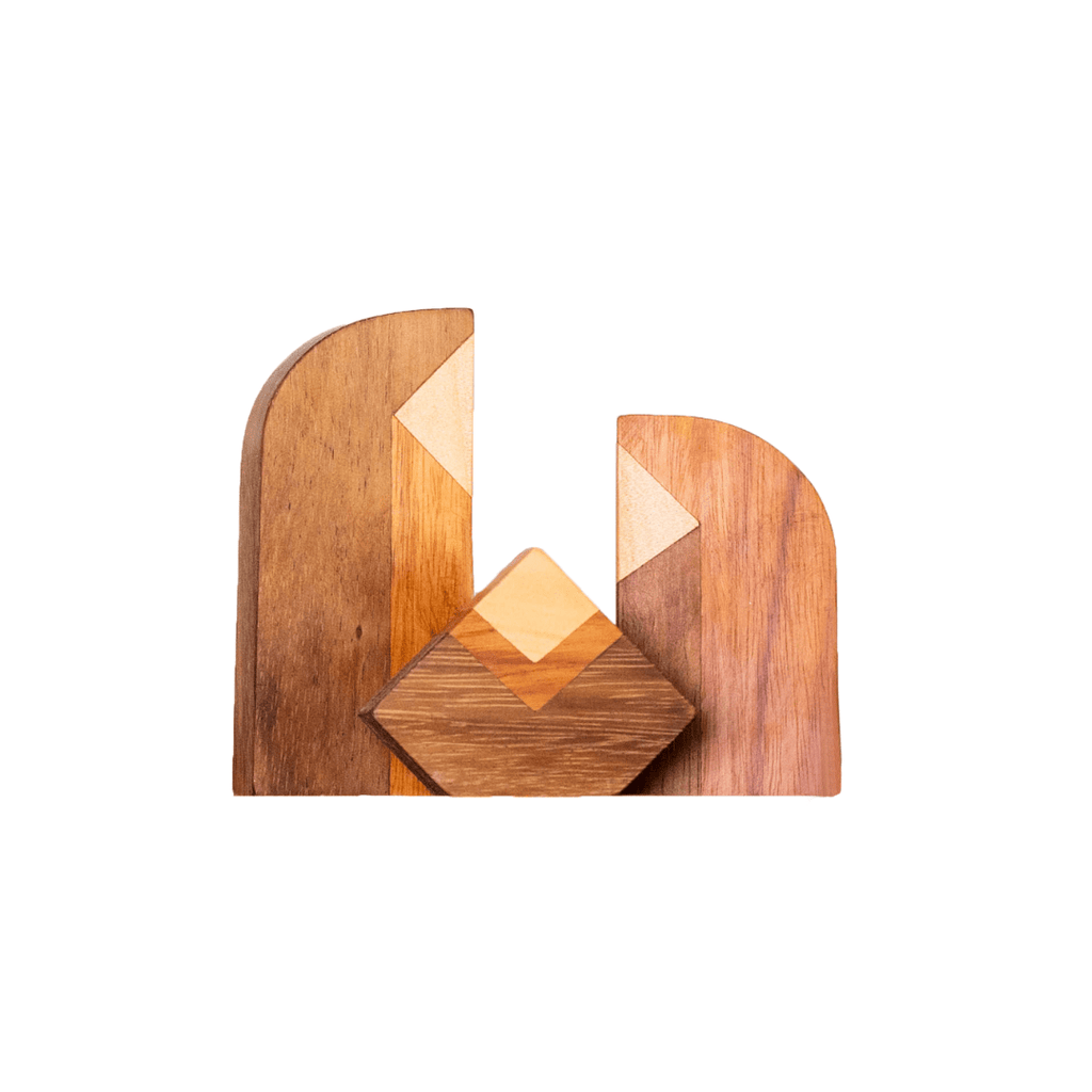 Holy Family Modern Wood Nativity Scene - Harmony