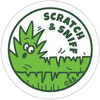 Scratch & Sniff Stickers / Fresh Cut Grass - Harmony
