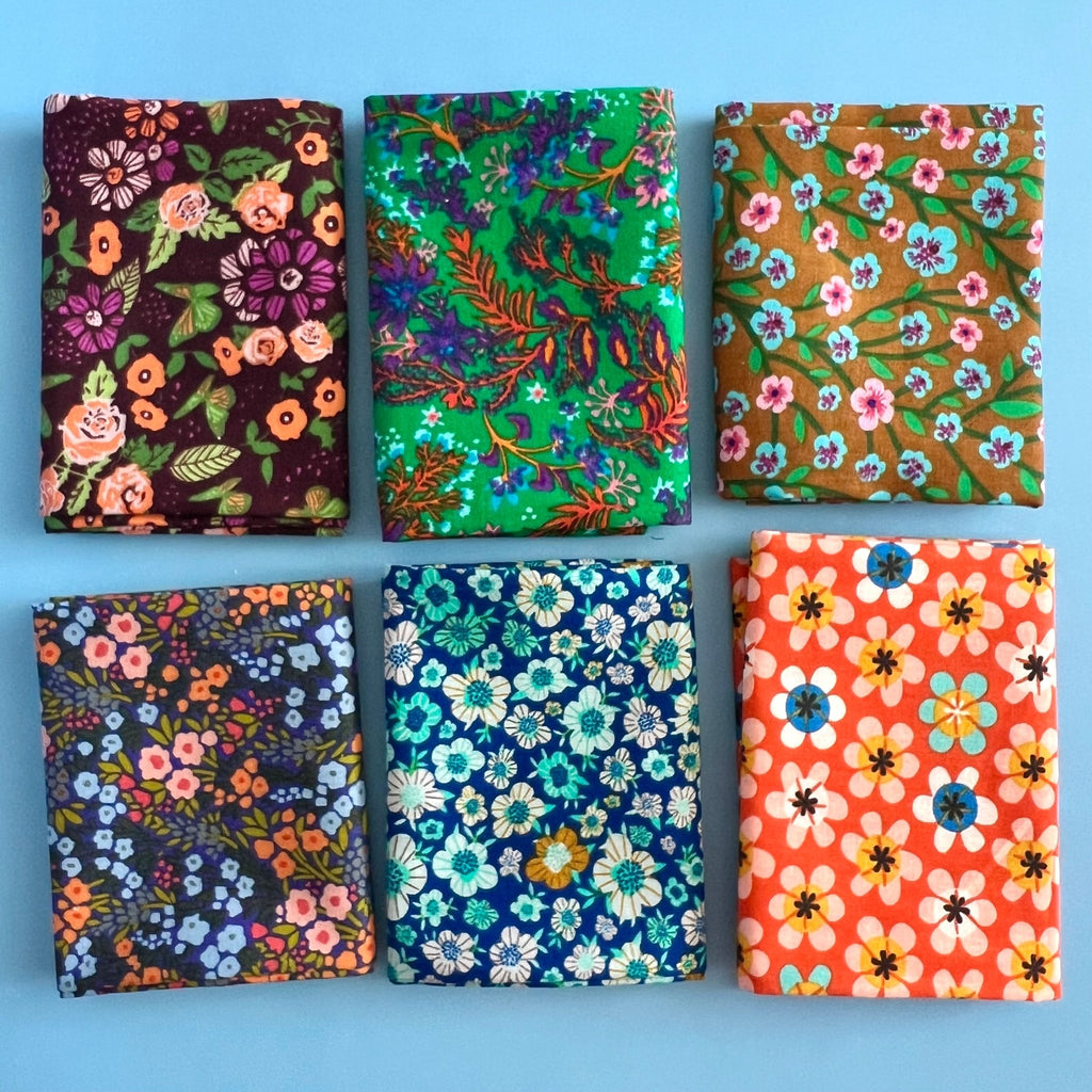 'Fleurs de Paris' Fat Quarter Bundle - Harmony