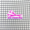 No Touchy! Sewing Scissor And Quilting Vinyl Sticker - Harmony