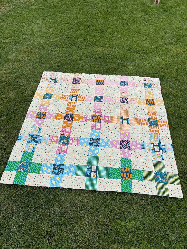 Layer Cake Nine Patch Quilt Pattern - Harmony