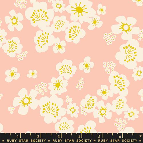 Paper Cuts 2 / Hana / Peach Blossoms / Double Gauze - Harmony
