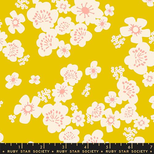 Paper Cuts 2 / Hana / Golden Hour / Double Gauze - Harmony