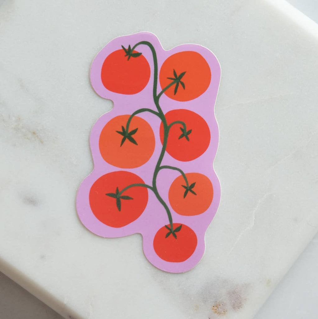 Tomato Vine Die Cut Sticker - Harmony