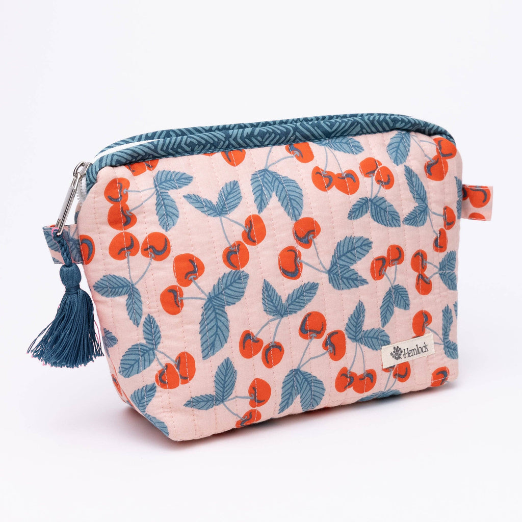 Quilted Zipper Pouch - Harmony