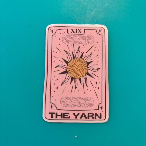 The Yarn Tarot Card Sticker - Harmony