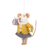 Agnes Mouse Wool Ornament - Harmony