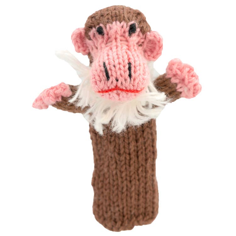 Organic Cotton Finger Puppet for Pretend Play - Harmony