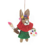 Frida Kahlo Hare Wool Ornament - Harmony