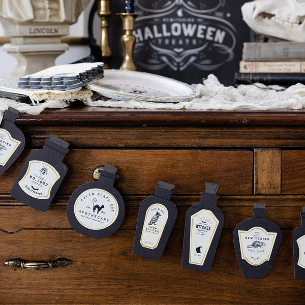 Salem Apothecary Potion Bottles Banner - Harmony