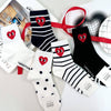 Women's Crew Falling In Love Socks - Harmony