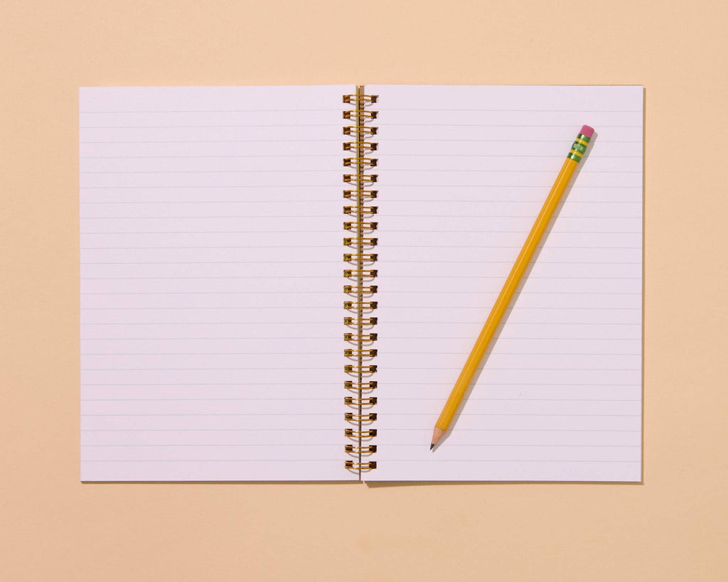 Tulip Letterpress Spiral Notebook - Harmony