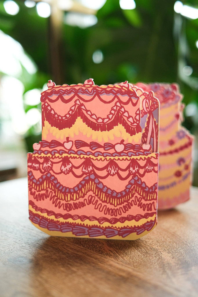 Birthday Cake Concertina Card - Harmony