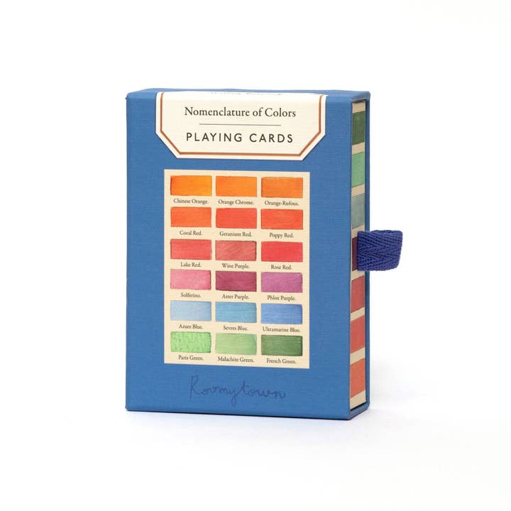 Nomenclature of Colours Single Playing Card Deck - Harmony