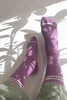 Boyfriend Socks / Grape - Harmony