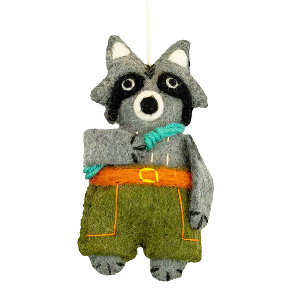 Camp Raccoon Ornament - Harmony