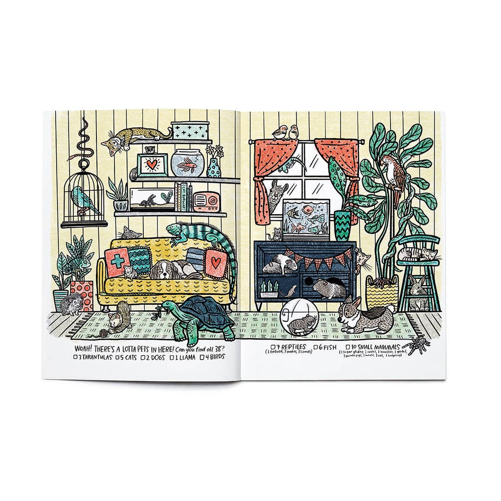 Pets From Around the World Coloring & Activity Book - Harmony