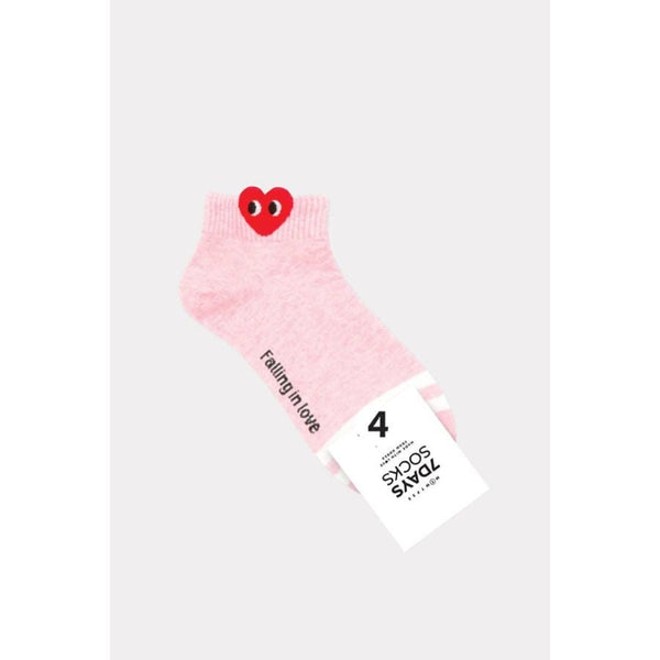 Women's Ankle Falling In Love Socks - Harmony