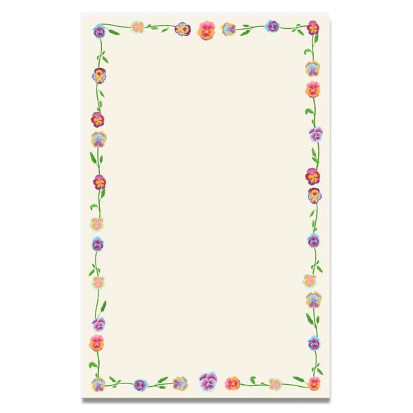 Pansies Notepad - Harmony