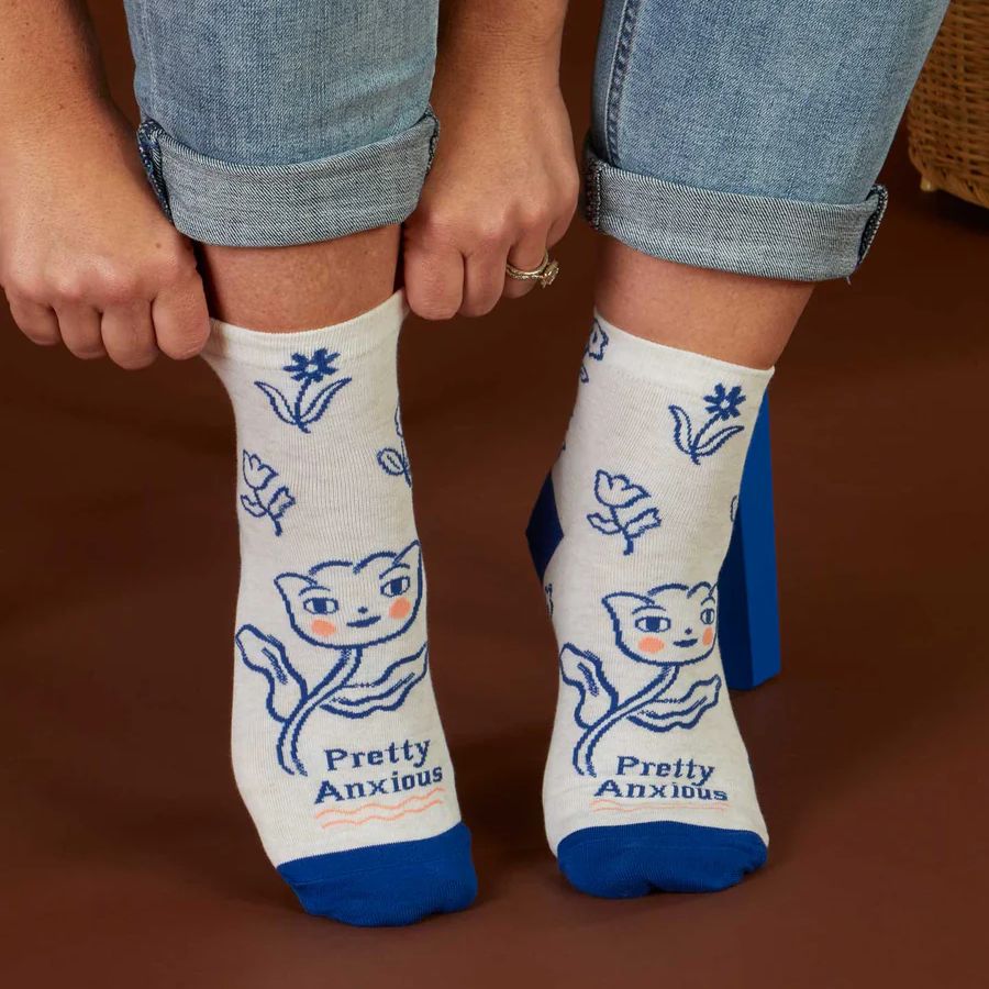 Pretty Anxious Small Ankle Socks - Harmony