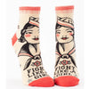 Fight Like a Girl Small Ankle Socks - Harmony